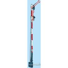 Weinert 3021 - Hp 0 / Hp 1 / Hp 2 unbeleuchtetes bayerisches Einfahrsignal am 10-m-Mast (H0)