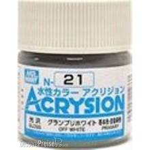 Mr Hobby - Gunze N-021 - Acrysion (10 ml) Off White
