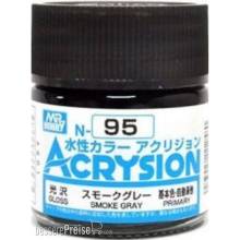 Mr Hobby - Gunze N-095 - Acrysion (10 ml) Smoke Gray