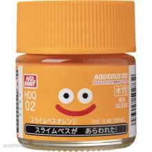 Mr Hobby - Gunze HDQ-02 - AQUEOUS DRAGON QUEST COLOR (10ml) She-Slime Orange