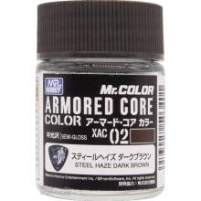 Mr Hobby - Gunze XAC-02 - Armored Core Color (18ml) Steel Haze Dark Brown
