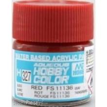Mr Hobby - Gunze H-327 - Aqueous Hobby Colors (10 ml) Red FS 11136