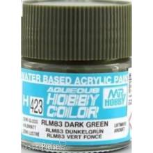 Mr Hobby - Gunze H-423 - Aqueous Hobby Colors (10 ml) RLM83 Dark Green