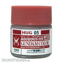 Mr Hobby - Gunze HUG-05 - Mr Hobby -Gunze AQUEOUS GUNDAM COLOR (10ml) PINK FOR CHAR AZNABLE