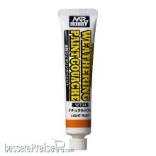 Mr Hobby - Gunze WT-04 - Mr Hobby -Gunze WATER-BASED WEATHERING PAINT GOUACHE LIGHT RUST, 20 ml