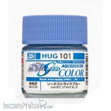 Mr Hobby - Gunze HUG-101 - Mr Hobby -Gunze AQUEOUS GUNDAM COLOR (10ml) SWORD STRIKE BLUE