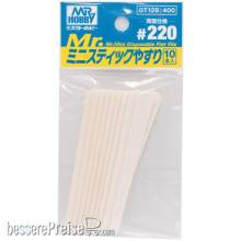 Mr Hobby - Gunze GT-128 - Mr Hobby -Gunze Mr. Mini Disposable Flat File #220