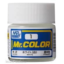 Mr Hobby - Gunze C-001 - Mr. Color (10 ml) White