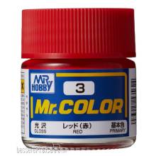Mr Hobby - Gunze C-003 - Mr. Color (10 ml) Red