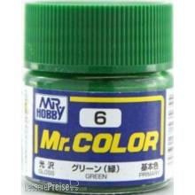 Mr Hobby - Gunze C-006 - Mr. Color (10 ml) Green