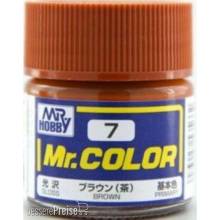 Mr Hobby - Gunze C-007 - Mr. Color (10 ml) Brown