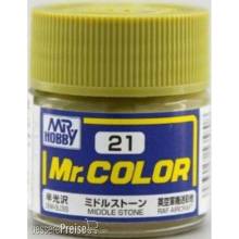 Mr Hobby - Gunze C-021 - Mr. Color (10 ml) Middle Stone