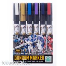 Mr Hobby - Gunze AMS-124 - Gundam Marker Advanced Set
