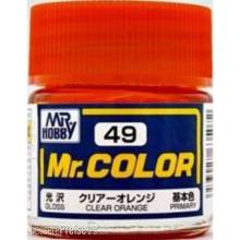 Mr Hobby - Gunze C-049 - Mr. Color (10 ml) Clear Orange