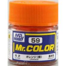 Mr Hobby - Gunze C-059 - Mr. Color (10 ml) Orange