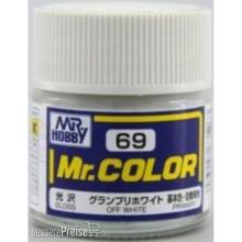 Mr Hobby - Gunze C-069 - Mr. Color (10 ml) Off White
