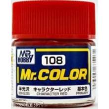Mr Hobby - Gunze C-108 - Mr. Color (10 ml) Character Red