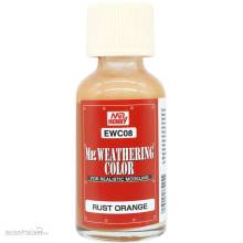 Mr Hobby - Gunze EWC-08 - Weathering Color Rust Orange (40ml)