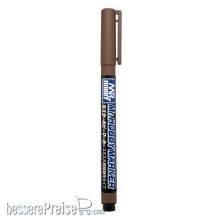 Mr Hobby - Gunze CM-103 - Mr Hobby -Gunze Mr. Hobby Marker Super Fine Tip Brush Pen Brown