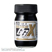 Mr Hobby - Gunze LG-002 - Mr Hobby -Gunze Mr. Color GGX (60ml) Black