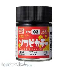 Mr Hobby - Gunze SVC-02 - Mr Hobby -Gunze Water-Based SOFUBI Color (18 ml) White