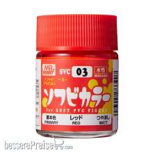 Mr Hobby - Gunze SVC-03 - Mr Hobby -Gunze Water-Based SOFUBI Color (18 ml) White
