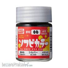 Mr Hobby - Gunze SVC-06 - Mr Hobby -Gunze Water-Based SOFUBI Color (18 ml) White