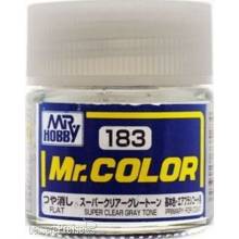Mr Hobby - Gunze C-183 - Mr. Color (10 ml) Super Clear Gray Tone