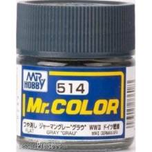 Mr Hobby - Gunze C-514 - Mr. Color (10 ml) Gray Grau
