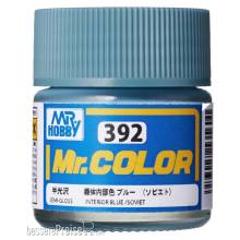 Mr Hobby - Gunze C-392 - Mr. Color (10 ml) Interior Blue (Soviet)
