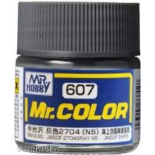 Mr Hobby - Gunze C-607 - Mr. Color (10 ml) JMSDF 2704 Gray N5