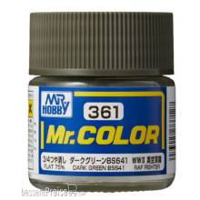 Mr Hobby - Gunze C-361 - Mr. Color (10 ml) Dark Green BS641