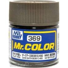 Mr Hobby - Gunze C-369 - Mr. Color (10 ml) Dark Earth BS381C/450