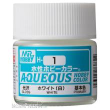 Mr Hobby - Gunze H-001 - Aqueous Hobby Colors (10 ml) White