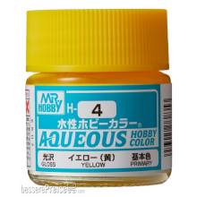 Mr Hobby - Gunze H-004 - Aqueous Hobby Colors (10 ml) Yellow