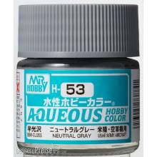 Mr Hobby - Gunze H-053 - Aqueous Hobby Colors (10 ml) Neutral Gray