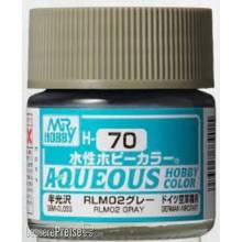 Mr Hobby - Gunze H-070 - Aqueous Hobby Colors (10 ml) RLM02 Gray