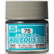 Mr Hobby - Gunze H-075 - Aqueous Hobby Colors (10 ml) Dark Seagray