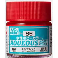Mr Hobby - Gunze H-086 - Aqueous Hobby Colors (10 ml) Red Madder