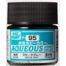 Mr Hobby - Gunze H-095 - Aqueous Hobby Colors (10 ml) Smoke Gray