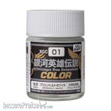 Mr Hobby - Gunze XGC-01 - Mr Hobby -Gunze Legend of the Galactic Heroes Color (10 ml) Brünhild White