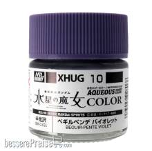 Mr Hobby - Gunze XHUG-10 - Mr Hobby -Gunze AQUEOUS GUNDAM COLOR (10ml) BEGUIR PENTE VIOLET