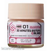 Mr Hobby - Gunze HMS-01 - Mr Hobby -Gunze Aqueous Hobby Colors (10 ml) 30 MINUTES SISTERS Body Color A