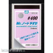 Mr Hobby - Gunze MT-501 - Mr Hobby -Gunze Mr. Waterproof Sand Paper #400