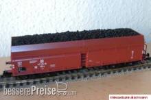 Modellbahn-Bachmann 3030514 - Braunkohle für Roco, für den 4-achs. Selbstentladewagen OOtru / Fal 6559 (Art.- Nr. 47410 u.ä.)
