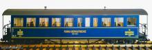 Train Line 45 3035991 - Personenwagen B 4229 der Furka Bergstrecke , blau