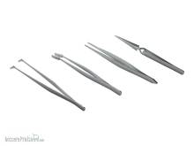 Schönwitz 30397 - Pinzetten Set Sortiment - 4 teilig - rostfrei - 110mm