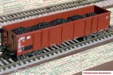 Modellbahn-Bachmann 3040414 - Braunkohle für Märklin, für den 4-achs. off. Güterwagen Eaos (Art.-Nr: 47190 u.ä.) Größe: 144 x 29 mm
