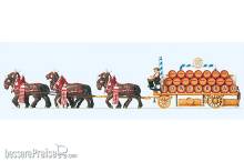 Preiser 30437 - HO Brauereiwagen Löwenbräu