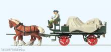 Preiser 30446 - HO Lieferwagen mit Plane